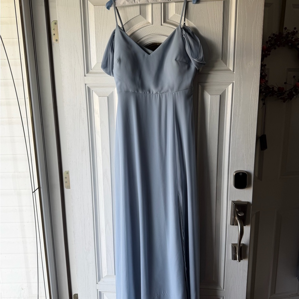 Birdy Grey Dusty Blue Devin Dress
